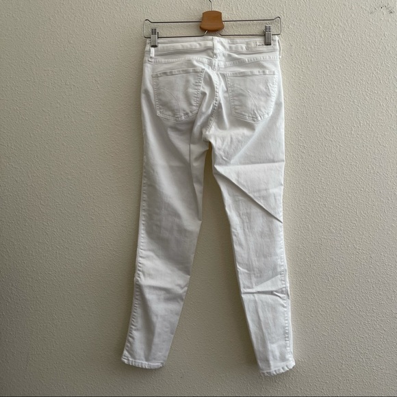 Calvin Klein Jeans White Ankle Skinny Sz 4 - Picture 3 of 5